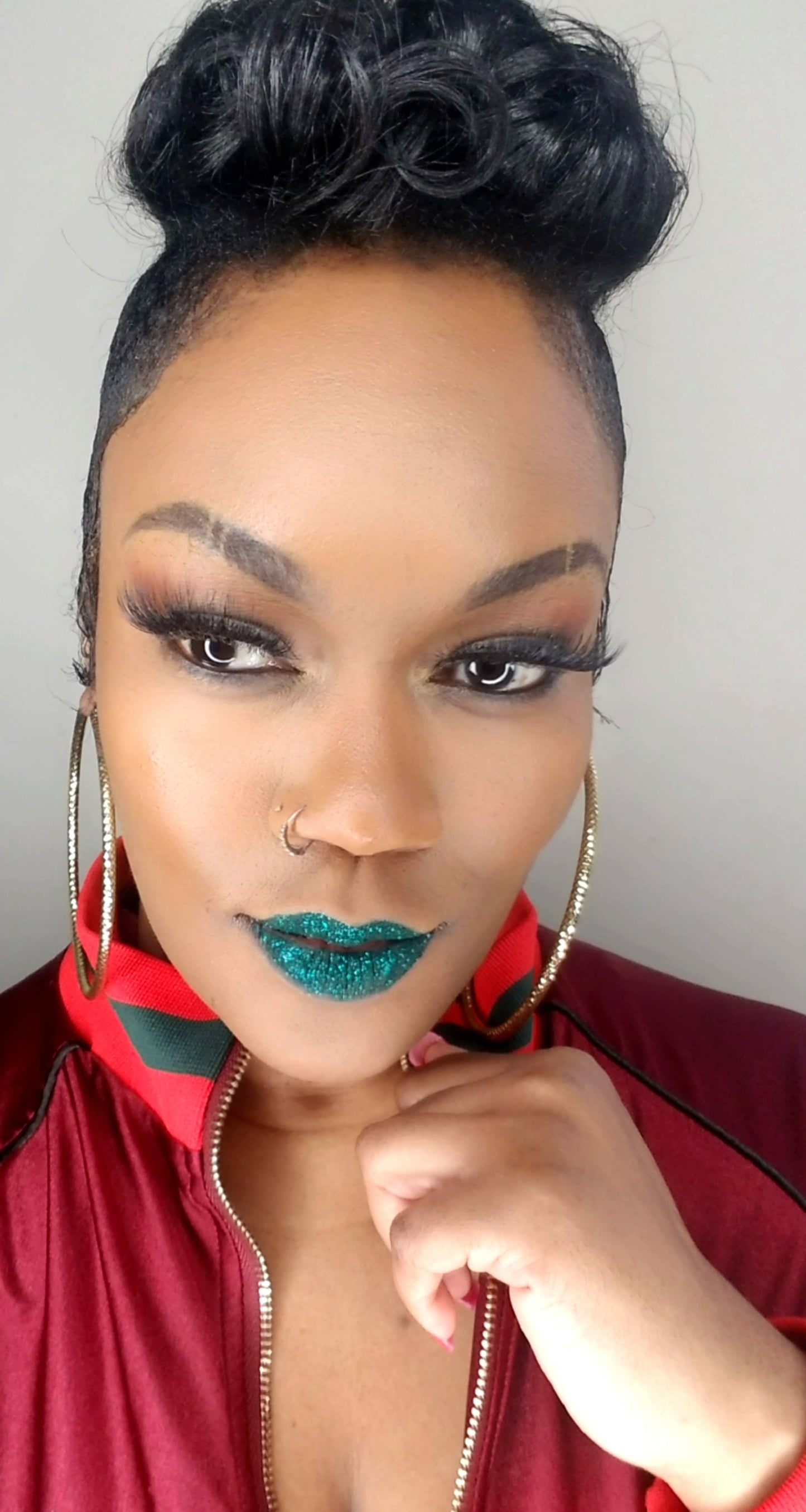 Minty Glam Glitter